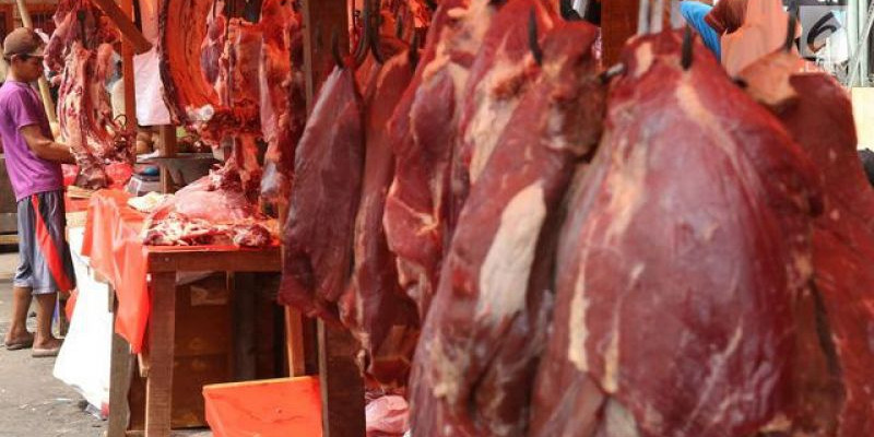 Sempat berada di angka Rp140.000, turun menjadi Rp125.000, harga daging sapi naik lagi ke angka Rp140.000/ Net