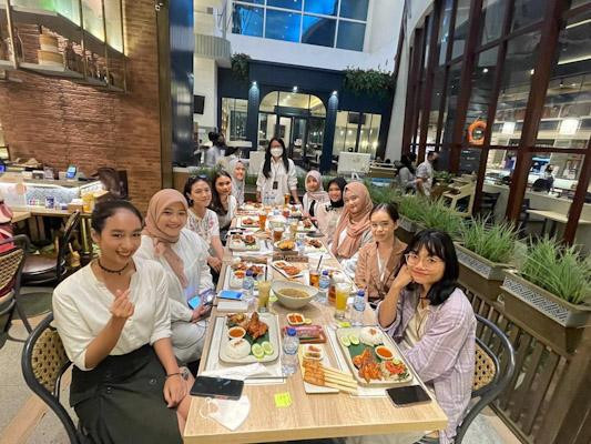 Komunitas Beauty Collaboration (Beauty Collab), menggunakan momen Bukber untuk bisa bertemu secara langsung antar member Beauty Collab di wilayah Jakarta, Jumat (08/ April/2022)/ Foto: dok.pribadi