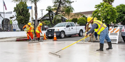 Jalanan Los Angeles Dicat Putih untuk Kurangi Gelombang Panas Ekstrem