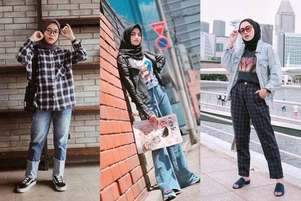 Kaos dipadukan dengan outer atau jaket, serta celana jeans bisa jadi pilihan kamu yang paling oke untuk weekend nanti/Net