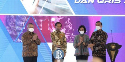 Peluncuran KKP Domestik dan QRIS  Antarnegara