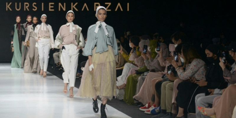 Fashion show by Kursien Karzai di JF3 2022/ Agung Hadiawan