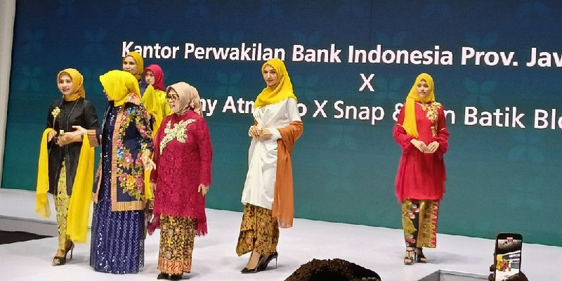 Amy Atmanto bersama Siti Ma'rifah Ma'ruf Amin & Sri Bahlil Lahadalia di IN2MOTIONFEST 2022/ FARAH