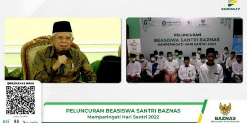 Tangkapan layar Baznas TV