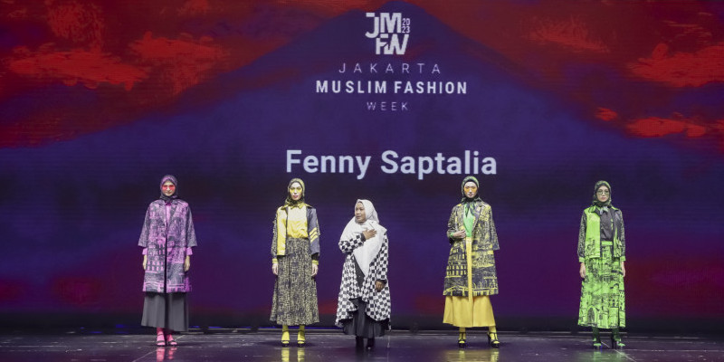 Fenny Saptalia dan koleksi BATAVIA di JMFW 2023, ICE BSD Tangerang/Dok JMFW