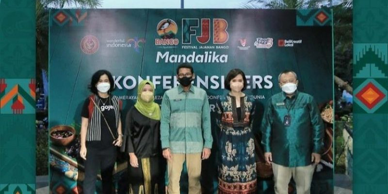 Konferensi pers pembukaan Festival Jajanan Bango 2022 di Parkir Timur Senayan, Jakarta/Dok Unilever