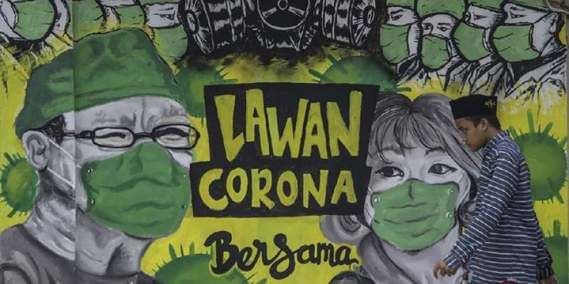 Ilustrasi lawan corona/Net