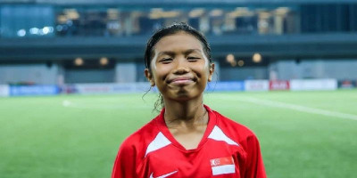 Irsalina Irwan, Remaja Putri yang Masuk Timnas Sepak Bola Singapura di Usia 15 Tahun