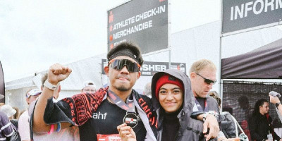 Tangisan Pecah Saat Sentuh Garis Finish Maraton, Ditto Percussion: Enggak Ada yang Mudah untuk Menyelesaikan Suatu Hal 