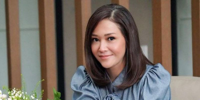 Maia Estianty mengaku menjalani terapi laser untuk mengatasi rosacea/Net