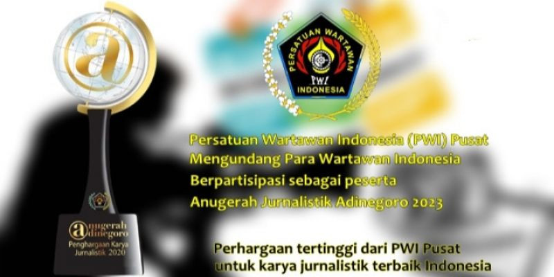 Anugerah Jurnalistik Adinegoro diselenggarakan untuk mengapresiasi karya jurnalistik anak bangsa/Net