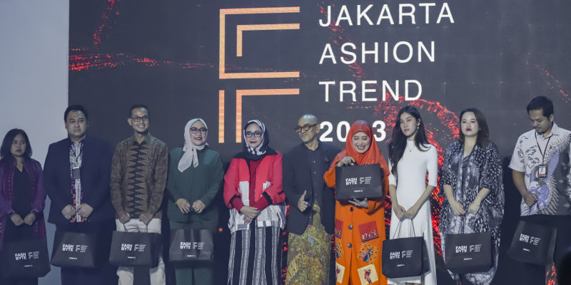 Sejumlah desainer meramaikan jakarta Fashion Trend 2023 di SCBD, Jakarta Selatan/Dok JFT