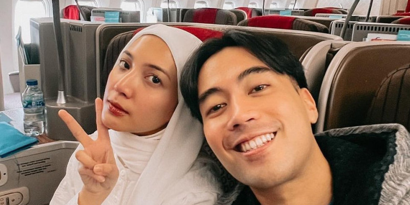 Vidi-Sheila menunaikan umrah ke Tanah Suci awal Januari 2023/ @vidialdiano