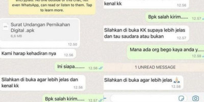  Modusnya Undangan Online, Ini Tips Menghindari Penipuan File APK  