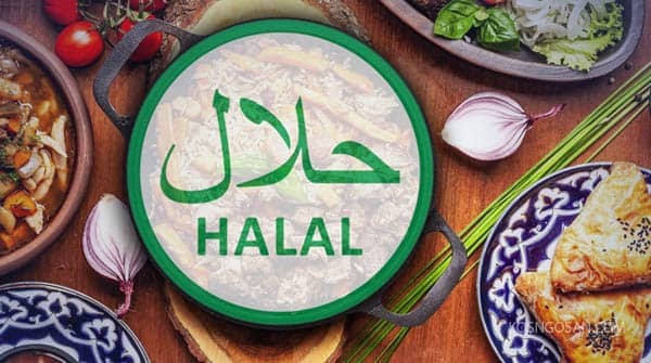 Ilustrasi makanan halal/Net