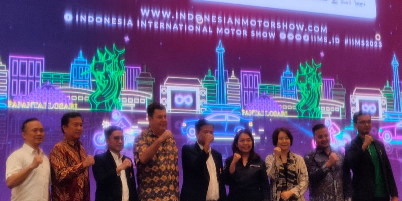 Jumpa pers pembukaan pameran otomotif Indonesia International Motor Show (IIMS) 2023/Farah.id