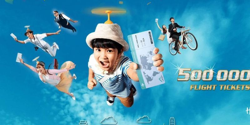 Kampanye Hello Hong Kong, 500 ribu tiket pesawat gratis dibagikan/Net