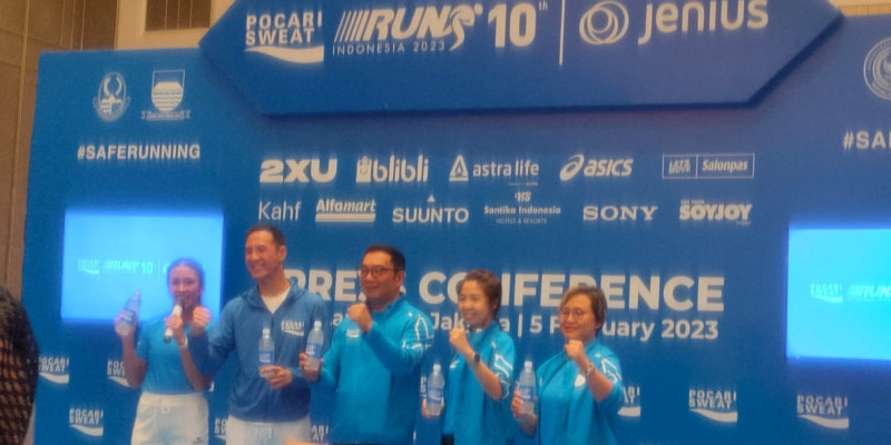 Pocari Sweet Run Indonesia 2023 digelar di Kota Bandung/Farag.id