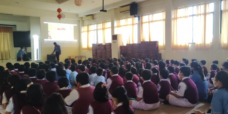 Kegiatan 'monday movie morning' di SD Ananda Bekasi, sebagai bagian dalam pembentukan karakter siswa sesuai Kurikulum Merdeka/Farah.id