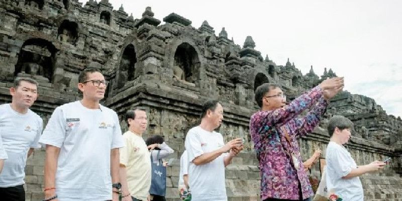 Sandiaga Uno bersama delegasi ASEAN Tourism Forum 2023 (5/2/23)/ Dok. Kemenparekraf