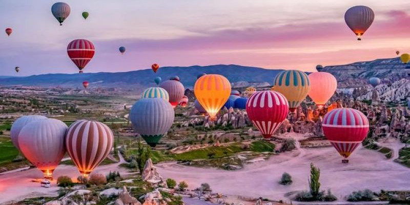 Wisata balon udara Cappadocia yang termahsyur/Net