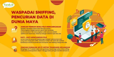 Waspadai Sniffing, Pencurian Data di Dunia Maya