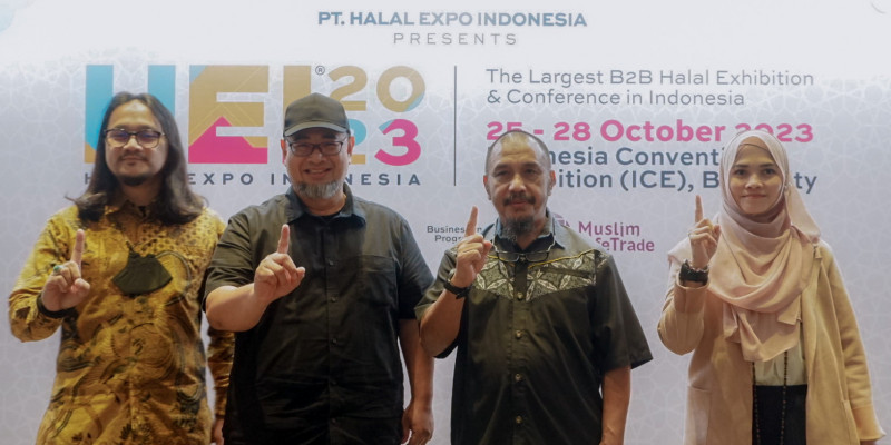 Para pembicara dalam Halal Expo Indonesia 2023/Dok HEI