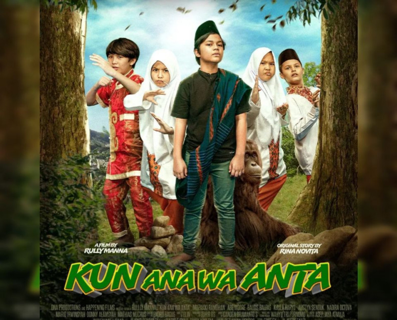 Film <i>Kun Ana Wa Anta</i> mengajarkan anak-anak untuk menjadi pribadi yang baik dan peduli lingkungan dan alam/Net