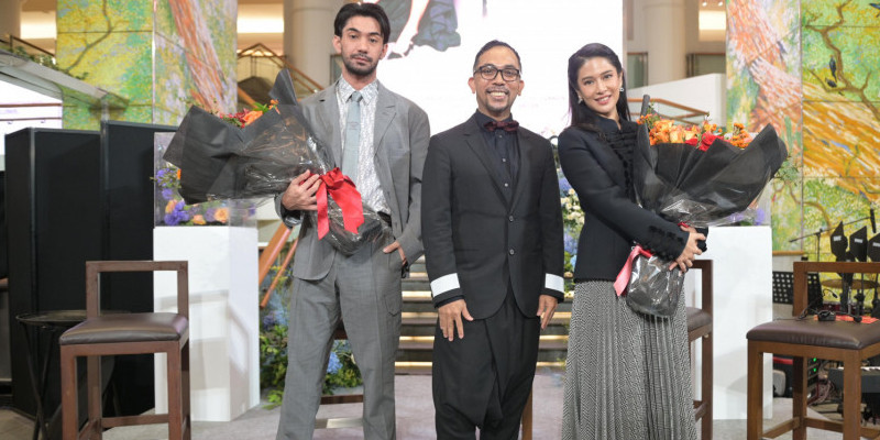 Plaza Indonesia Muse 2023, Dian Sastrowardoyo dan Reza Rahadian/Farah.id