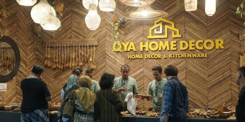 Salah satu booth yang meramaikan even IFEX 2023 di JIExpo Kemayoran, Jakarta/IFEX