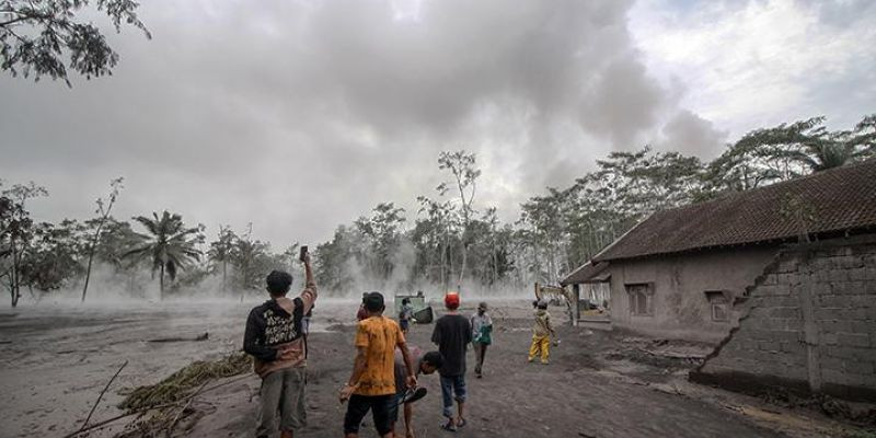 Erupsi Gunung Semeru, 2021 lalu/Net