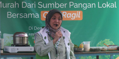 Memaknai Lebih Ramadan Berkah, LAZ YWDP bukapangan Bersama Chef Ragil Sedekah Makanan Bergizi Cegah Stunting