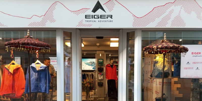 Toko EIGER di Interlaken, Swiss/Eiger