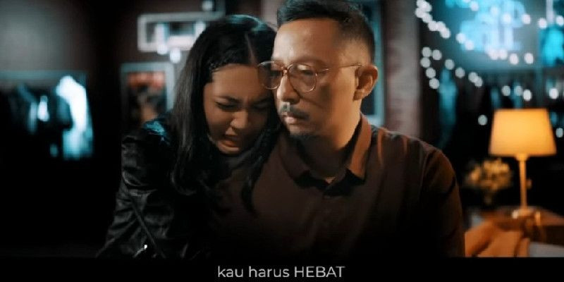 Tangkapan layar video klip 