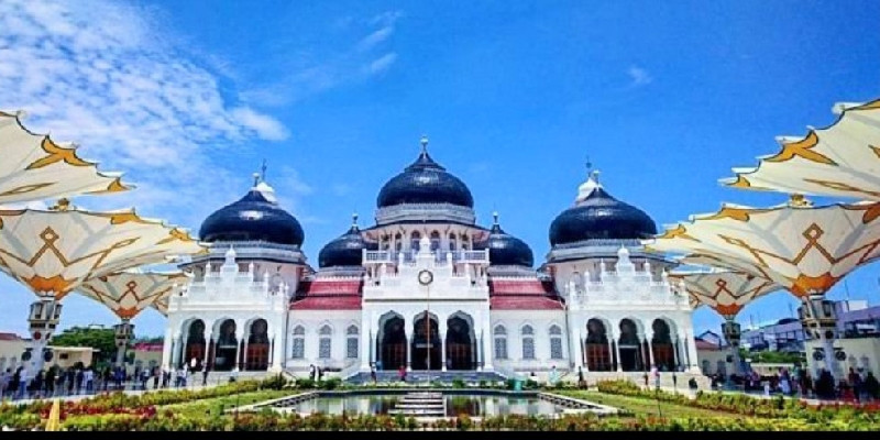 Masjid Raya Baiturrahman, Aceh/ Net