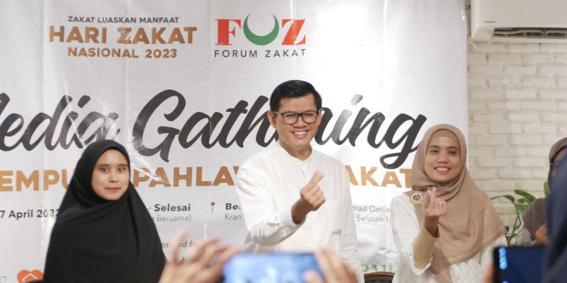 Peringatan Hari Zakat Nasional 2023 oleh Forum Zakat, di Jakarta, Senin (17/4)/Ist