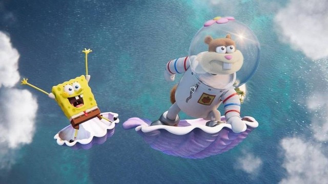 Poster film terbaru Spongebob Squarepants yang telah dirilis di akun Facebook Netflix USA/Net