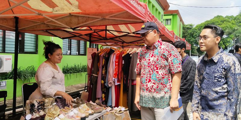 UMKM Bekasi yang mengikuti acara <i>Bekasi Ready to go Digital</i>, Sabtu (6/5)/Farah.id