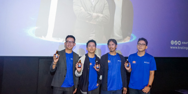 Noah saat launching Kratingdaeng <i>Bebaskan Energimu</i>/Ist