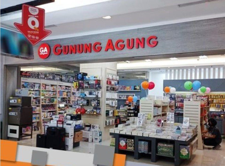 Toko Buku Gunung Agung akan segera menutup gerainya secara permanen/Net
