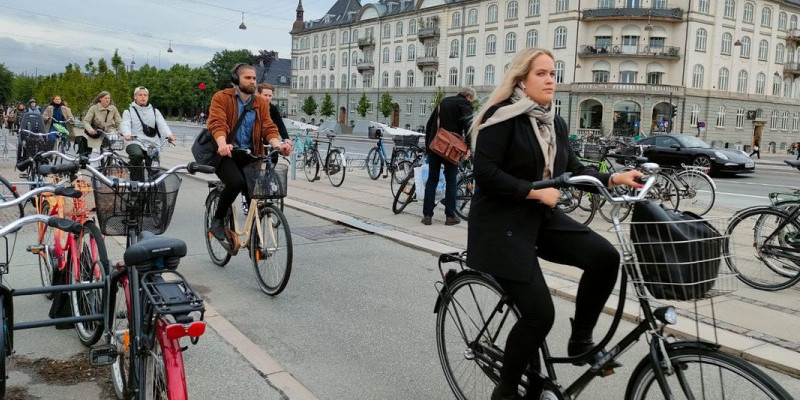 Belanda diakui sebagai negara dengan penggunaan sepeda sebagai alat transportasi terbanyak di dunia/Net