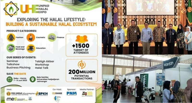 Pembukaan Unpad Halal Expo (7/6/23)/ Ist.