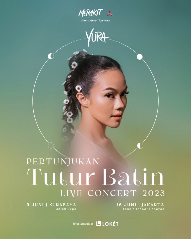 Yura Yunita akan gelar konser bertajuk Tutur Batin pada 16 Juni 2023 di Tennis Indoor, Senayan, Jakarta/Ist