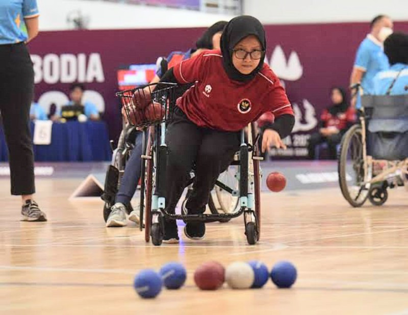 Atlet boccia Indonesia Gischa Zayana/Net