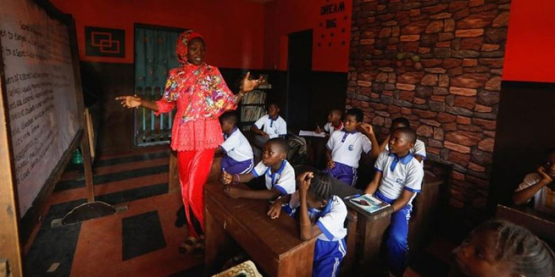 My Dream Stead, sekolah di Lagos, Nigeria, yang mempersilahkan siswanya untuk membayar iuran dengan sampah daur ulang/Net