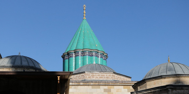 Mevlana Museum, tempat tinggal sekaligus makam Jalaluddin Rumi/ Pixabay