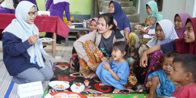 ITDC Lawan Stunting Lewat Program Dapur Sehat di Desa Penyangga The Mandalika