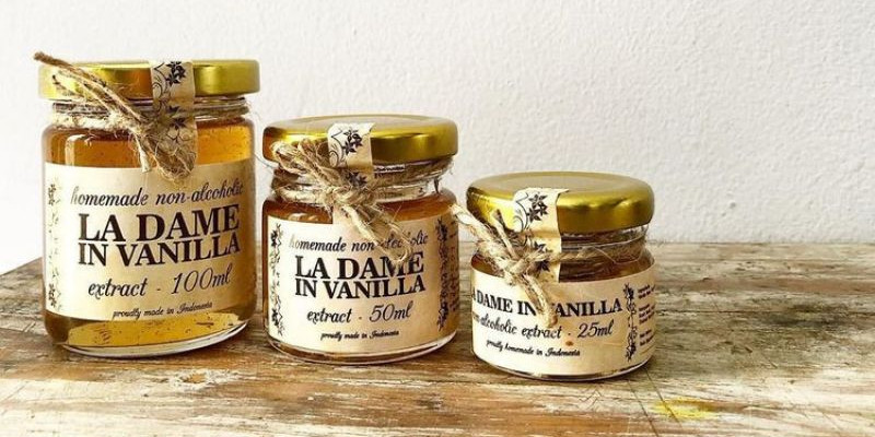 Salah satu produk ekstrak vanilla halal buatan petani lokal/Net