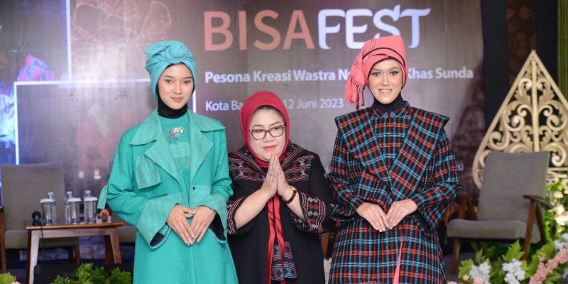 Ning Zulkarnain dalam BISAFEST(12/6/2023)/Agung Hadiawan