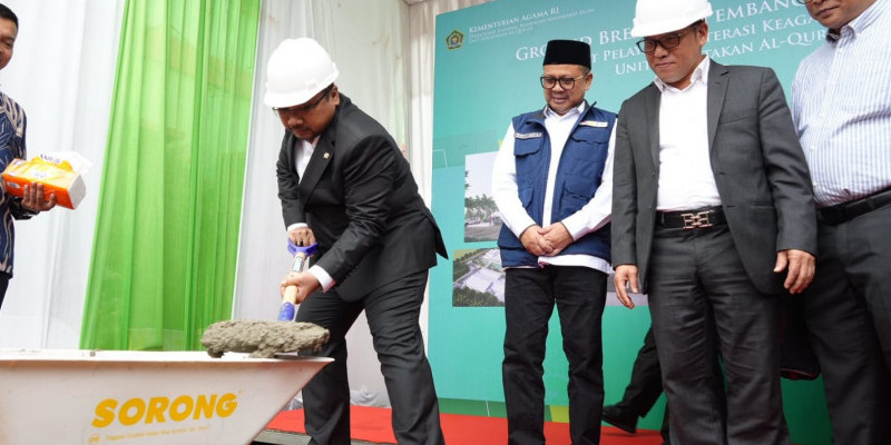 Pembangunan Pusat Pelayanan Literasi Keagamaan Islam (PLKI) Unit Percetakan Al-Qur'an (UPQ) di Ciawi, Bogor/Net 